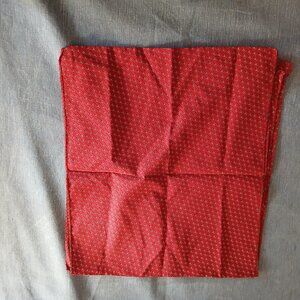 Men PKBANKEN Red & Gold Fashion Pattern Scarf 100% silk by WIN